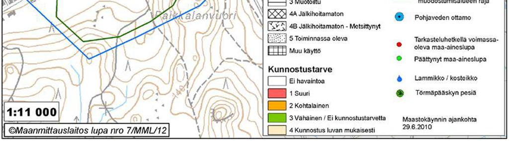 Pohjavesialueilla sijaitsevien maa-ainesten