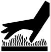 Käyttöjarru ei ole aktiivinen. 3. Poljin pohjaan painettuna eteenajo irtikytketty. Käyttöjarru täysin aktiivinen. HUOM!