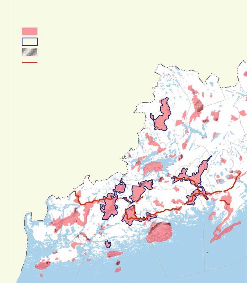 Maakunnallisesti arvokkaat kulttuuriympäristöt Uudellamaalla Maakunnallisesti arvokas kulttuuriympäristö Valtakunnallisesti arvokas maisema-alue Valtakunnallisesti