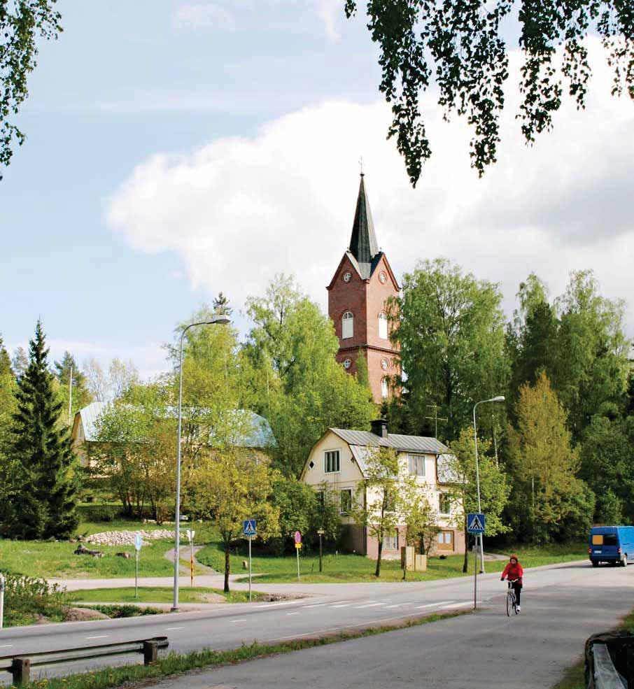 Mäntsälän kirkonmäki on monipuolinen