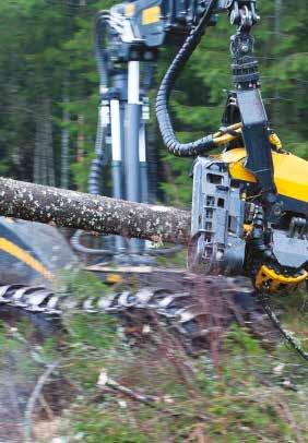METSÄ- & MAATALOUS Metsä- ja maatalouskoneita käytetään yleensä syrjäisissä paikoissa, kaukana korjaamoista ja teknisestä tuesta. Jos ne rikkoutuvat, niiden korjaamisessa voi kestää kauan.