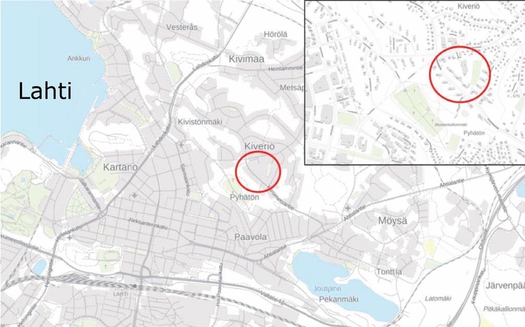 Aluetta on historiatietojen perusteella käytetty täyttöalueena 1940-luvulta 1960-luvun alkuun asti.