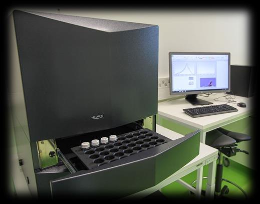 spektrometri HPGe BEGe detektorilla Mahdollisuus karakterisoida aktivoituneita ja kontaminoituneita näytteitä (poislukien käytetty polttoaine) Näytteiden