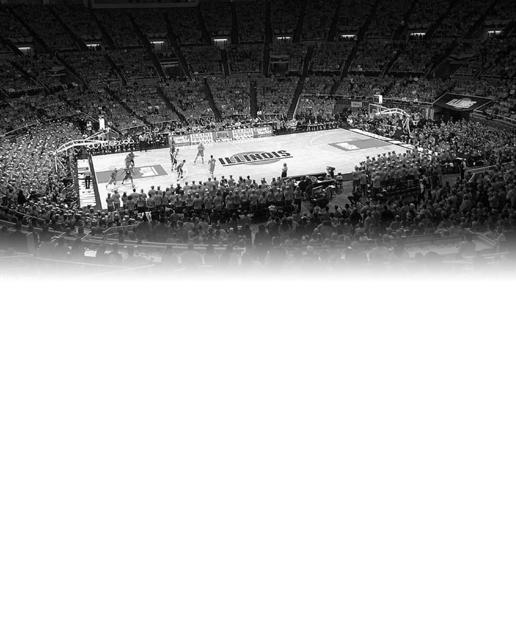 DIVISION OF INTERCOLLEGIATE ATHLETICS Top: Assembly Hall; Upper Left: Illinois Field, home to the Illini baseball team;