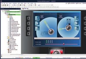 Ohjelmoitavat logiikat CODESYS -Soft-PLC, Visualisointi