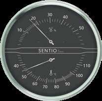 Sentio by Harvian lämpö- ja kosteusmittarit yhdistävät