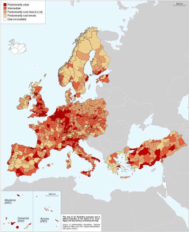 OECD Regional Typology, OECD Directorate for