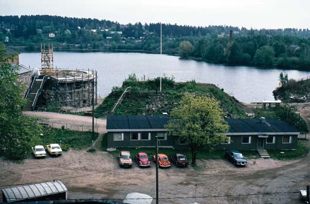 Puolibastioni oli 1980-luvun ennallistamistöiden viimeinen työkohde. Sen vasemman siiven maavalli päätettiin palauttaa 1810-luvulla rakennettuun asuunsa.