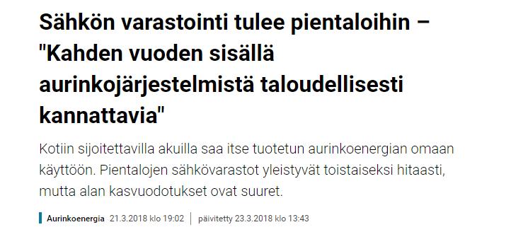 MILLAINEN ON TULEVAISUUS?