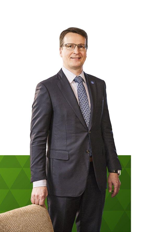 Toimitusjohtajan terveiset Vuosi 2017 oli meille Tapio-konsernissa strategian toimeenpanon vuosi. Samalla se oli myös juhlavuosi, sillä Tapio on tarjonnut vastuullista metsäosaamista jo 110 vuotta.