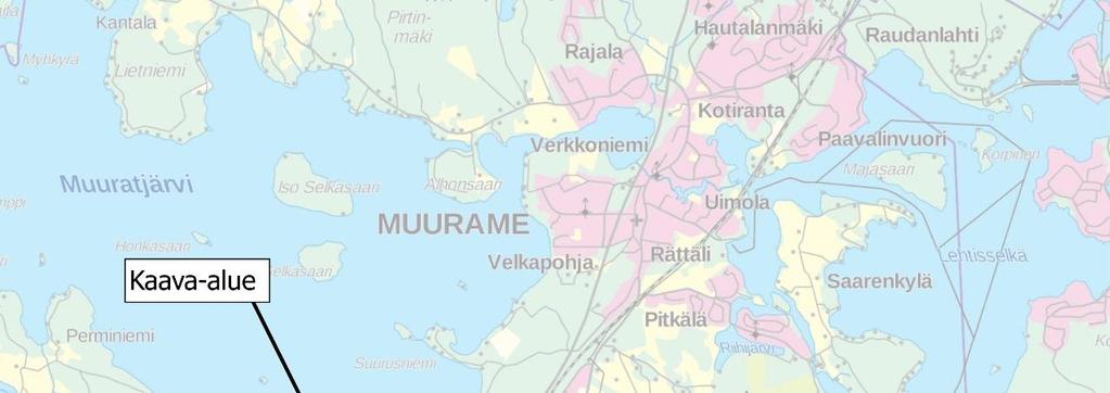 Kuusanmäen teollisuusalueen AK 1/11 1 Johdanto Tässä työssä laadittiin hulevesiselvitys Muuramessa sijaitsevalle Kuusanmäen teollisuusalueen asemakaava-alueelle.