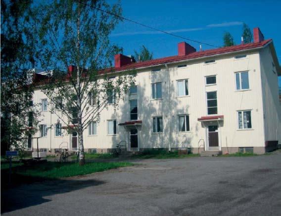 14 ala oli 31m2. Kaikki asuintalot edustavat samaa talotyyppiä, jota kutsuttiin Salmelan tyypiksi suunnittelijansa rakennusmestari Väinö Salmelan mukaan.