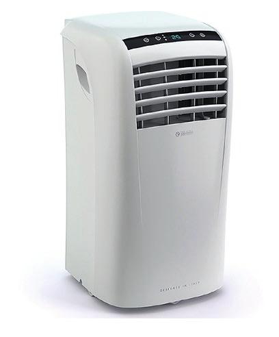 Dolceclima Compact 8 p Pienikokoinen siirrettävä ilmastointilaite tuo viileää ilmaa juuri sinne missä sitä tarvitaan ja sitä voidaan käyttää vuoden ympäri.