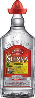 cl 38,0% x4 Sierra Tequila Silver 50 cl 38,0% x4 Orochata 100cl 16% Orochata 100cl 16%