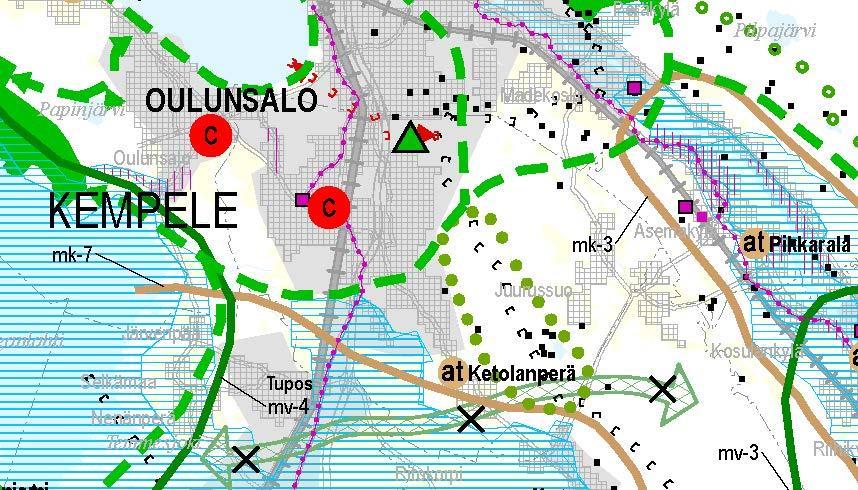 FCG Finnish Consulting Group Oy Kaavaselostus 7 2. Vaihemaakuntakaava Ote 2. vaiheen maakuntakaavasta 7.12.