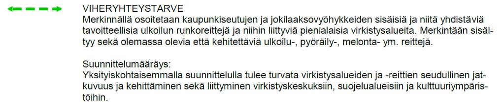 FCG Finnish Consulting Group Oy Kaavaselostus 8 osoitettu seudullisesti merkittävä virkistys- ja matkailukohde.