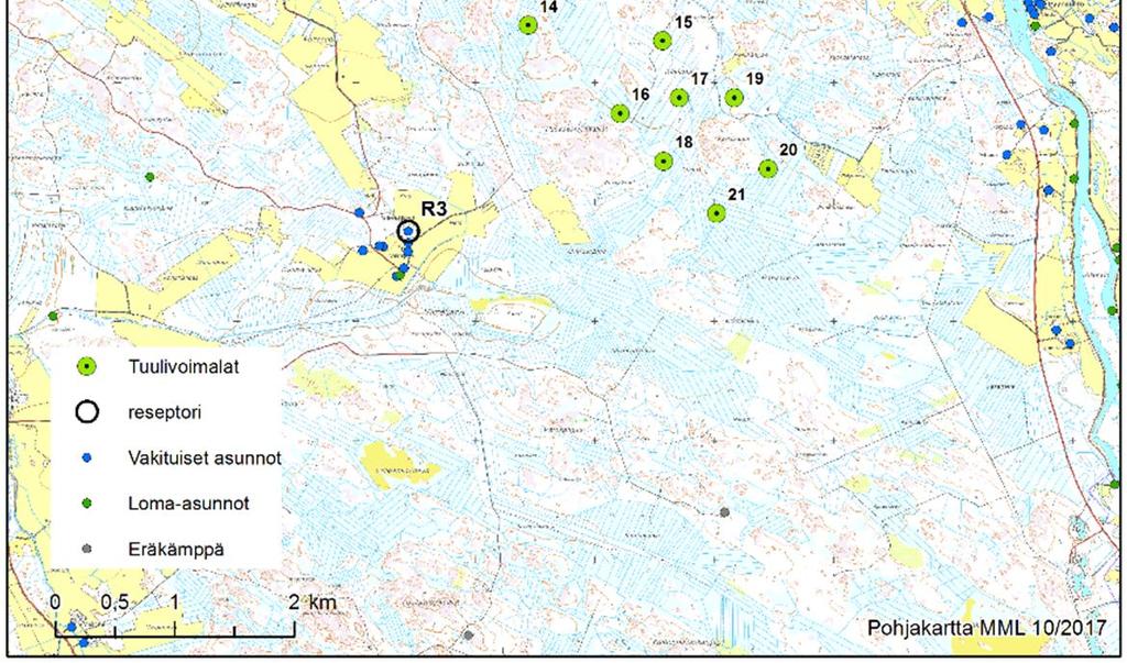 perustuen. Auringonpaisteisuustietona käytettiin Ilmatieteen laitoksen Oulun lentoaseman sääaseman keskiarvoisia auringonpaisteisuustietoja ilmastolliselta vertailukaudelta 1981 2010 [6].