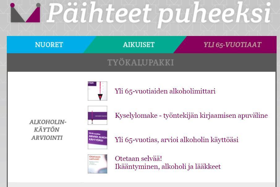 Puheeksiottamiseen paljon apuvälineitä: Motivoiva haastattelu Huolen