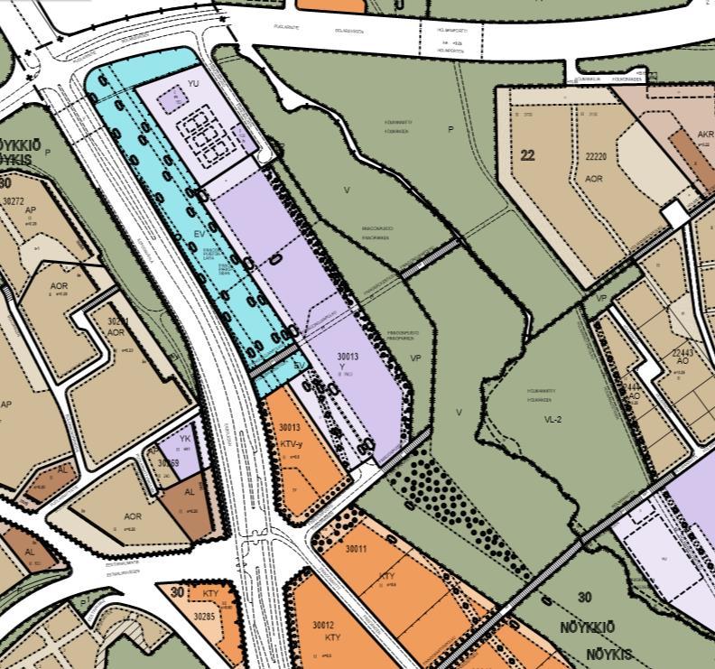 s. 4 / 7 Alueella on voimassa Yli-Suomenoja IIB (aluenumero 430910, lainvoimainen 28.1.1998), Yli-suomenoja II, Finnoonniitty (aluenumero 430900, lainvoimainen 27.1.1988), Holmanmäki (aluenumero 320400, lainvoimainen 9.