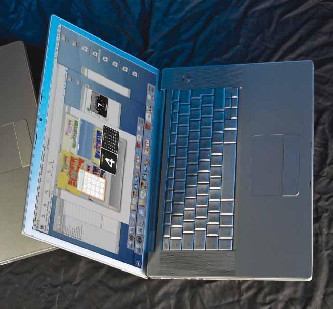 TEKSTI JA TESTIT: MIKKO TORIKKA KUVAT: JARI TOMMINEN GRAAFIT: EIJA VARJONEN-LUKKARI Apple Mac Book Pro 15 Apple Powerbook G4 15 Yhtiö julkistaa säännöllisesti uutuuksia sylimikropuolelle.