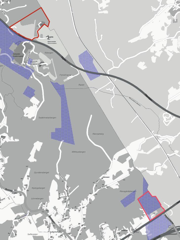 Muu Sipoo asemakaavoituskohteet kaavoitusohjelmakaudella 2019-2023. / Detaljplaneprojekt i övriga Sibbo under programperioden 2019-2023. H 1 Asemakaavojen tavoitteellinen hyväksymisvuosi.