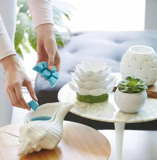 ScentGlow-tuoksulyhty Spiraali Keramiikkaa. Valkoinen johto. Korkeus 11 cm. P91897E 69,00 6.