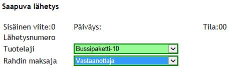 Oy Matkahuolto Ab KÄYTTÖOHJE 14 (22) Onnistuneen tallennuksen jälkeen voit tulostaa osoitekortin paketille painamalla Tulosta osoitekortti.