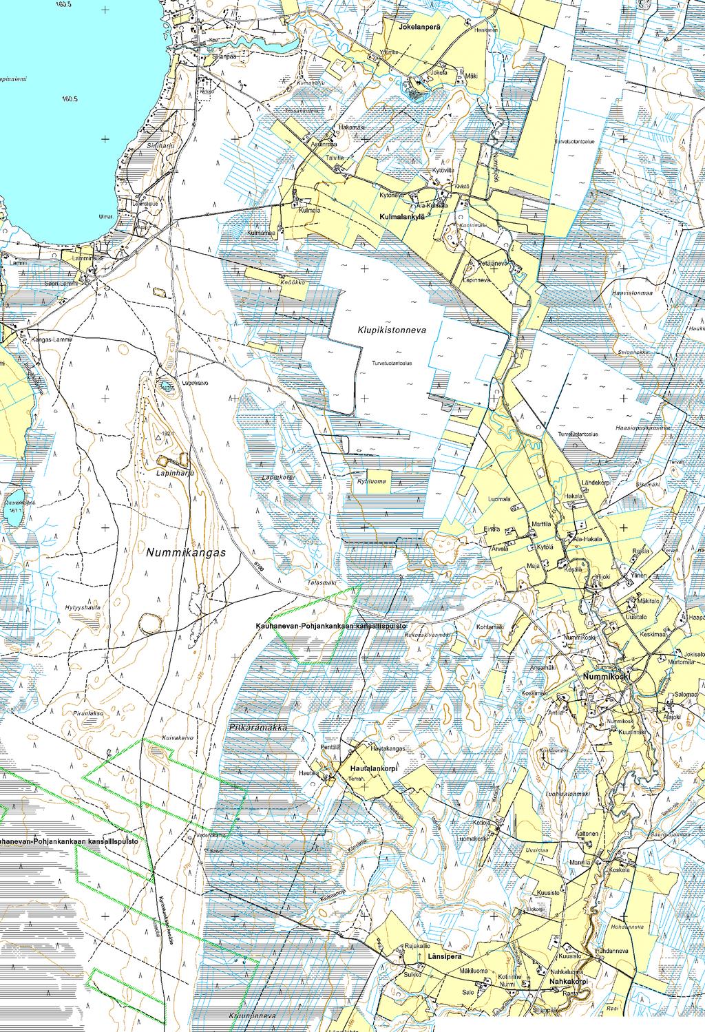 KARTTALIITE/ 82134656-01-001 Kauhajoen Vesihuolto Oy Siniharjun vedenottamo