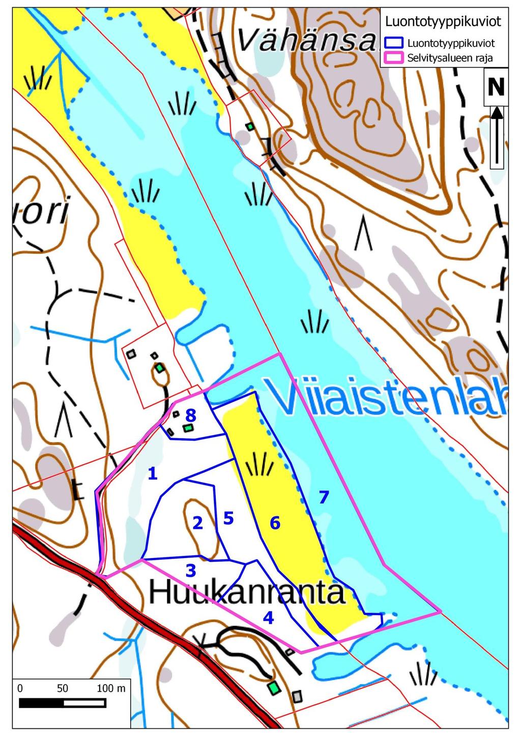 10 Liite 1. Luontotyyppikuviot.