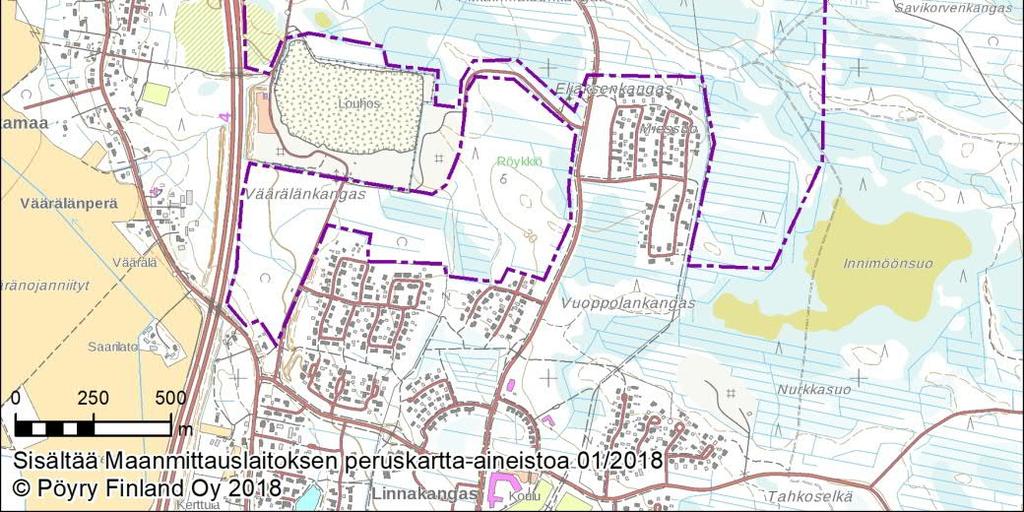 suosituksia luontoarvojen huomioon ottamisesta maankäytön suunnittelussa. Selvityksen on tehnyt biologi FM Ella Kilpeläinen Pöyry Finland Oy:stä.