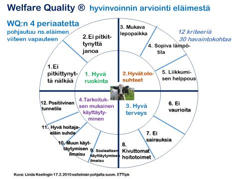 Yhteiseurooppalainen Welfare Quality (WQ) hanke (2004-2009)