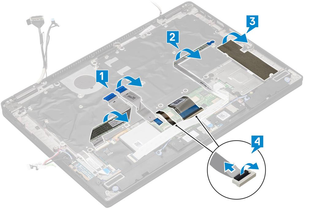 4 Näppäimistön irrottaminen: a Irrota 13 ruuvia (M2.0 x 3.