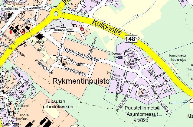 Osallistumis- ja arviointisuunnitelma 3582 OSALLISTUMIS- JA ARVIOINTISUUNNITELMA Asemakaavan muutoksen laatiminen Tuusulan kunta, Rykmentinpuisto, Pikkutie.