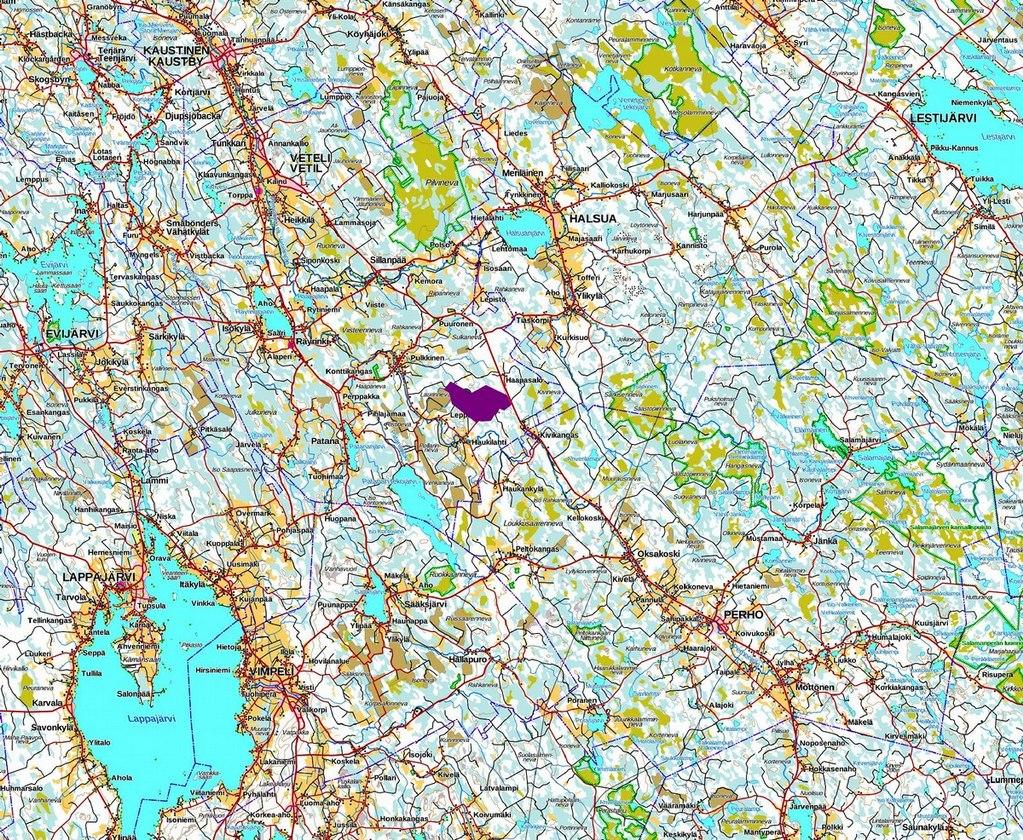 4 1. Perustiedot Inventointialue: Vetelin Ristinevan tuulipuiston hankealue Tilaaja: Pöyry Finland Oy Hankeomistaja: Vetelin Tuulivoima Oy Inventoinnin laji: osainventointi Kenttätyöaika: 29.6.