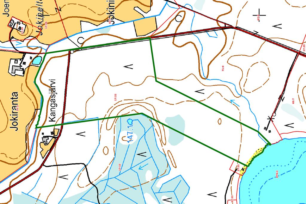 Omistaja: Vihervaara Marja-Kristiina Kunta: SAARIJÄRVI Metsätila: Rantapuisto Kiinteistönumero: