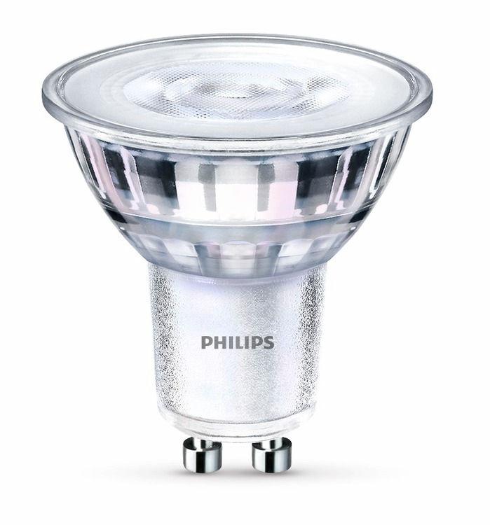 Koska nämä Philips-spottilamput on mahdollista himmentää, niillä saavutetaan perinteisten hehkulamppujen pehmeä sävy.