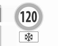 226 Ajaminen ja käyttö Lisäksi voimassa olevat nopeusrajoitukset näkyvät jatkuvasti kuljettajan tietokeskuksen alarivillä.