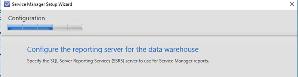 55 Asennuksessa luodaan seuraavat tietokannat SQL-palvelimelle. DWStagingAndConfig,DWRepository ja DWDataMart.