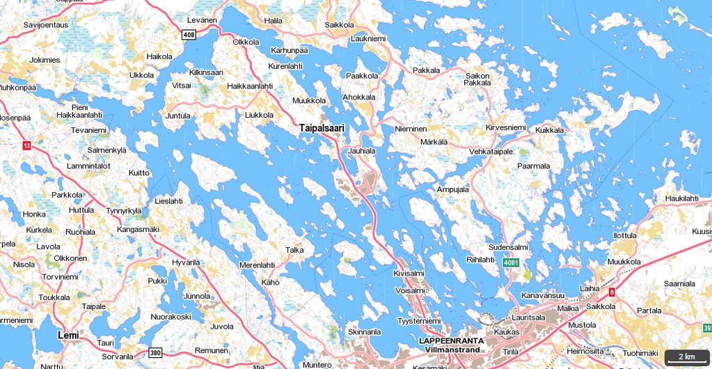 FCG SUUNNITTELU JA TEKNIIKKA OY SUUNNITELMASELOSTUS 3 (37) m 3 /s ja Umianlammessa virtaama on vielä pienempi.