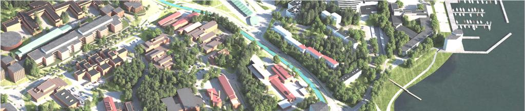 s. 11 / 23 KUVIA VALMISTELUAINEISTOSTA Asemakaavan valmisteluaineistoon kuuluvat seuraavat kuvalähteinä toimineet suunnitelmat ja selvitykset: - Viitesuunnitelma. A-Konsultit Oy. 16.5.2016.