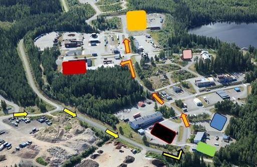 Ohjeita harjoitusalueelle kilpailua katsomaan tuleville: Kannatusjoukot saapuvat harjoitusalueelle itsenäisesti omilla ajoneuvoilla.