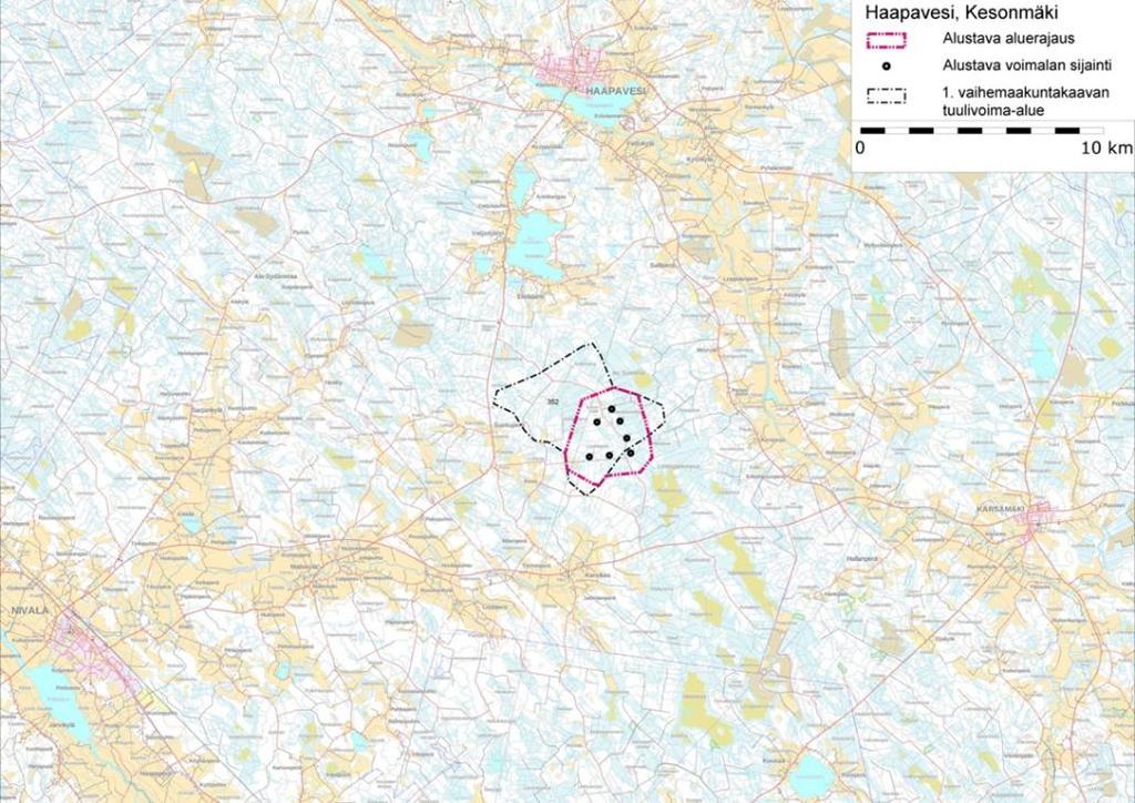 Kuva 1. Kesnmäen tuulivimapuistn 1.