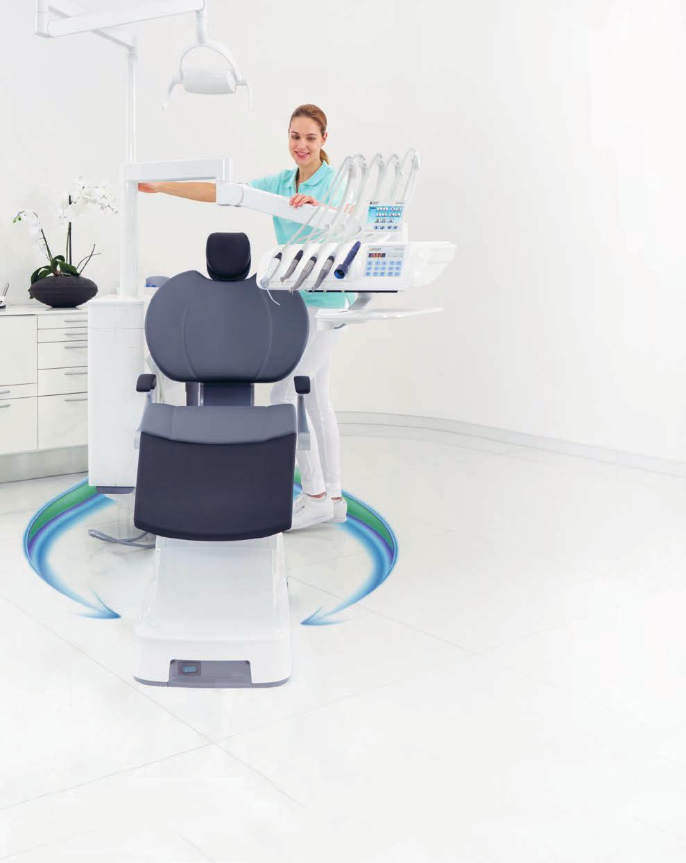 Intego Pro & Ambi Kätisyyden vaihto hetkessä ja ergonomisesti oikein. Vain tuoli pysyy paikoillaan. Ergonomiset liikeradat. Ulottuvuutta. Keveyttä.