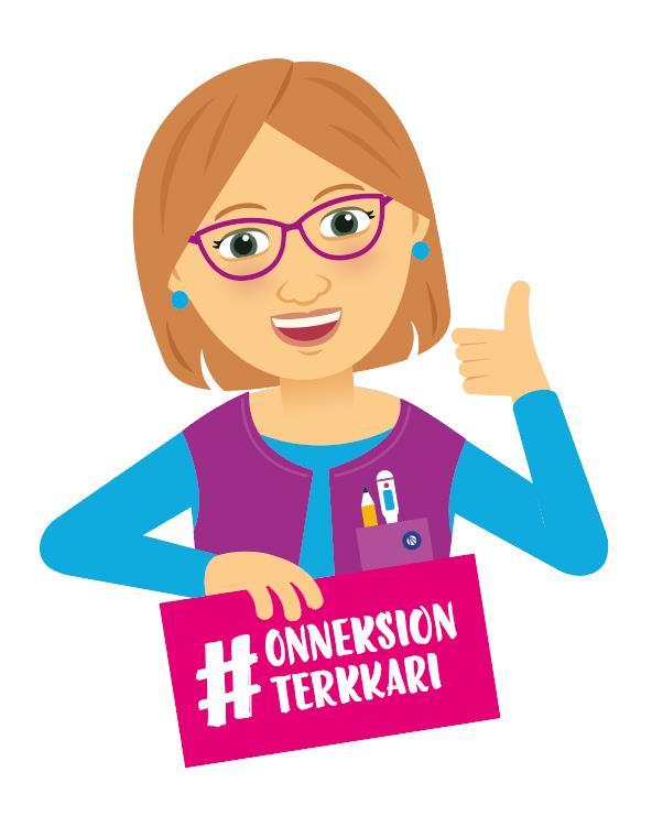 #onneksion terkkari