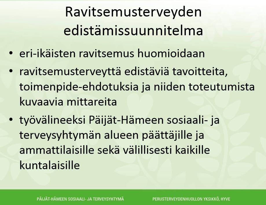 Työryhmän aloituskokous 8.