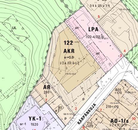 2017) suunnittelualue kuuluu seudullisesti merkittävään tiivistettävään taajamaan ja kulttuuriympäristön vetovoima-alueeseen. - Jyväskylän yleiskaavassa (hyväksytty 10.11.