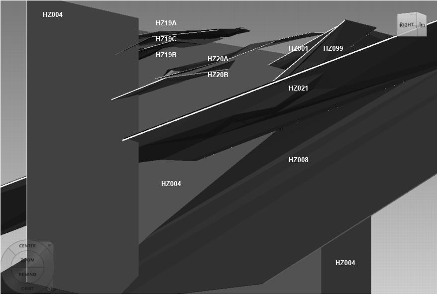 11 3 HYDRO ZONES AND FRACTURE DOMAINS A cornerstone of the bedrock hydrogeological description concerns the hydraulic characterisation of the more intensely fractured deformation zones and the less