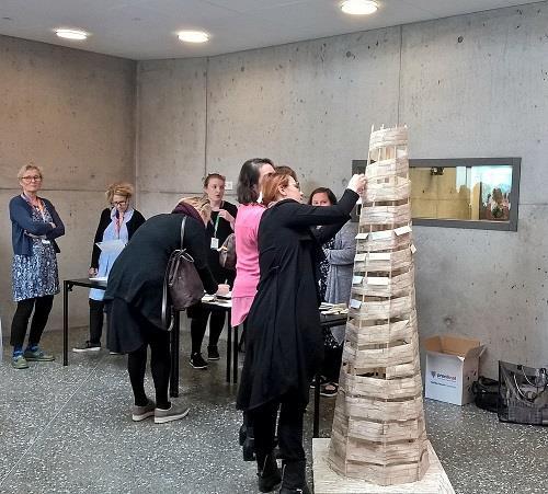 Luovuutta käsittelevän seminaarin aikana