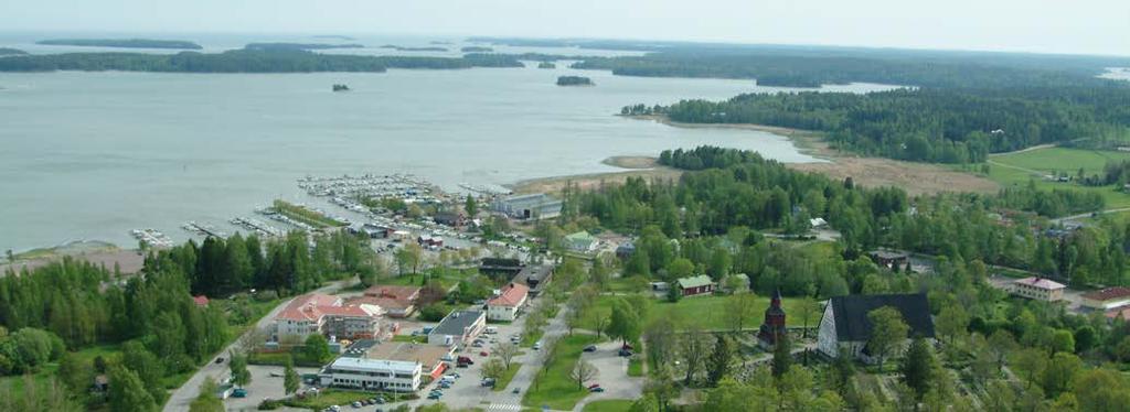 maisemassa. Inkoonjoen ylittävä silta lähikortteleineen muodostaa kirkon ohella Inkoon tärkeän identiteettitekijän.