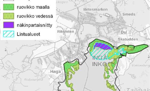 kalanpoikasten suoja-alueena.